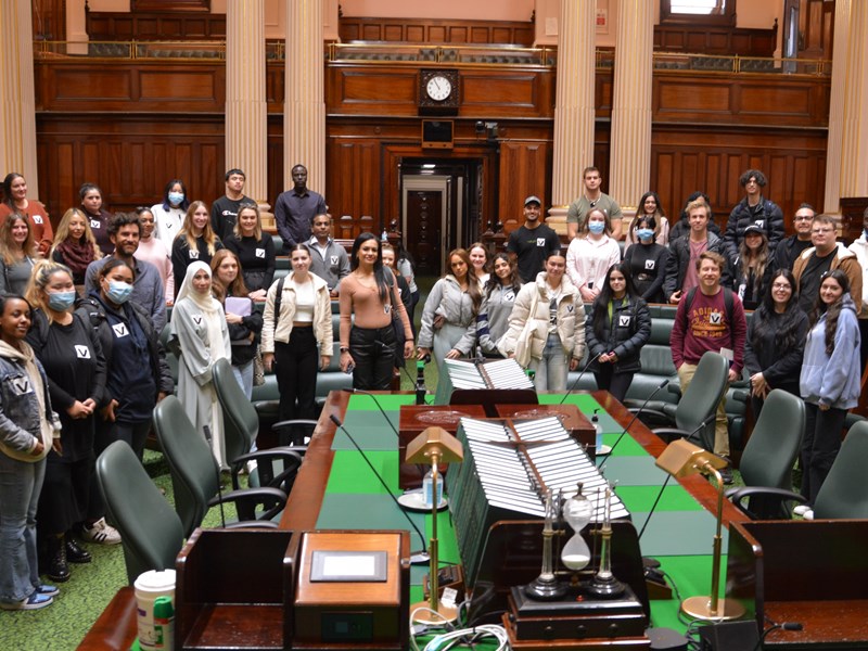 National award for university program at parliament