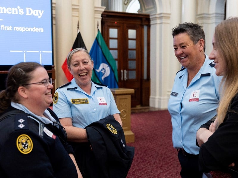 Dedication of women first responders celebrated